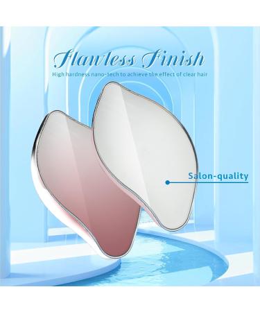 Comblu Crystal Hair Remover | Painless Reusable Magic Hair Eraser for Men & Women | Easy-to-Use Crystal Hair Removal Stone (Pink Rose) - International Shipping Available - Buy Online on GoSupps.com