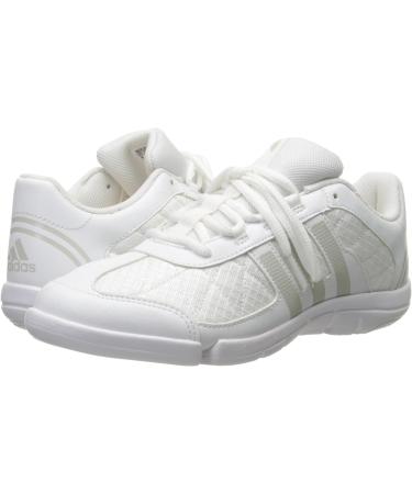 adidas Performance Women's Triple Cheer Shoe 7 - White/Granite/Clear Grey - Buy Online on GoSupps.com