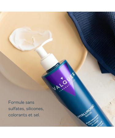  Valquer Laboratorios Valquer Hyaluronic Acid Shampoo and Mask Pack Extra Hydration and Vitality For All Hair Types Zero% - 400 ml + 275 ml - Buy Online on GoSupps.com