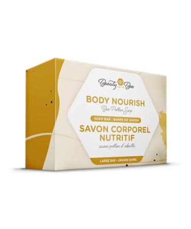 Body Nourish Bee Pollen Soap - Natural Skincare 109g | Shop Internationally - Buy Online on GoSupps.com