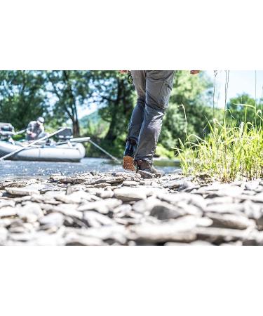 Simms Men's Guide Guard Socks - X-Large Pewter | Lightweight & Durable - Buy Online on GoSupps.com