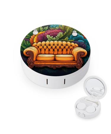 Contact Lens Case Couch Portable Travel Contact Lens Box Contact Lens Storage Box