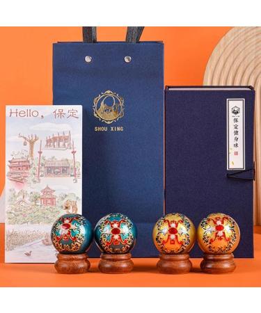 Best Baoding Ball Stretcher - Magnetic Stress Ball for Hand Exercises | Unbaoding Eisenball - Solid Fitness Ball (Color: C) - Buy Online on GoSupps.com