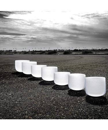 6-12 Inch Crystal Singing Bowls Chakra Sets for Sound Healing Therapy and Meditation Balancing Body Chakra Adjusting Emotional State (Size : 440hz) - Buy Online on GoSupps.com