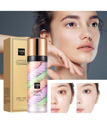 Step Color Corrector & Tricolor Isolation Cream - Face Makeup Primer Invisible Pore Moisturizer & Concealer Foundation | Teksome International Shipping - Buy Online on GoSupps.com