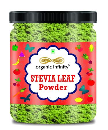 Green Velly Indian Organic Infinity Stevia Leaf Powder - 500 GM by Organic Infinity
