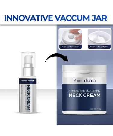 Neck Firming Cream - Tighten & Lift Sagging Skin with Collagen & Hyaluronic Acid | Anti-Aging Treatment for Face Decollete & Chest - Buy Online on GoSupps.com