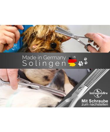 Premium Solingen Effilier Scissors for Dogs & Cats - Thinning Fur Scissors Made in Germany | 15.24 cm Sharp Cut - Buy Online on GoSupps.com