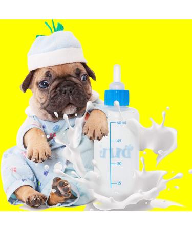 Pet Feeding Bottle & Syringe Set with Silicone Nipples - Ideal for Dogs, Cats, Puppies, and Wild Animals - Buy Online on GoSupps.com