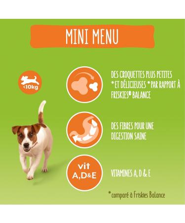 FRISKIES Dog Food Mini Menu Chicken Vegetables 1.5KG - Buy Online on GoSupps.com