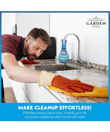 Generic Powerwash Spray Starter Kit - Platinum Dish Soap with 2 Refills | Fresh Multipurpose Detergent for Dishes Pots Pans Glasses & Stovetops - Shop Internationally - Buy Online on GoSupps.com
