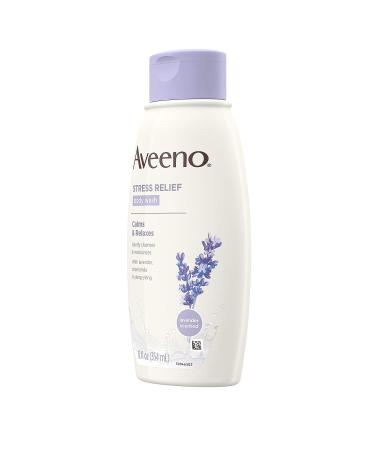 Aveeno Stress Relief Body Wash - Soothing Oat & Essential Oils - Sensitive Skin Friendly - 12 fl. oz - Buy Online on GoSupps.com