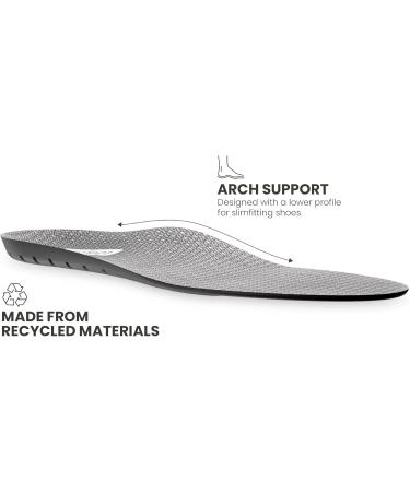 Lightfeet Slimfit Support Insoles | Optimal Comfort & Fit for Slim-Fit Shoes | Designed by Aussie Podiatrists | Enhanced Muscle Efficiency | Reduce Joint Stress & Impact | Sizes M 8-9 / W 9-10 - Buy Online on GoSupps.com