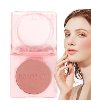 Powder Blushs Palette - Matte Monochrome Blushs and Palette | Natural Clear Low Saturation Rouge for Dark Skin Wedding Prom Dating Dtt 03