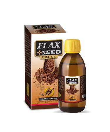 Flaxseed Oil Cold Pressed Flaxseed Oil for Hair Body and Nail Moisturizer Body oils - 4 Oz Bottle Perfect Formula Nail Essentials - Rich in Omega-3