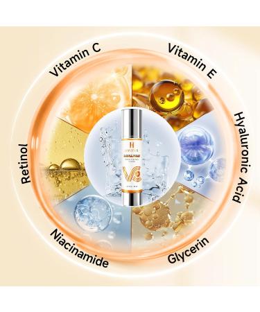 Super Vitamin C Serum for Face - Anti-Aging Hydrating Natural Ingredients Reduces Age Spots & Wrinkles - 1.7 fl oz - Buy Online on GoSupps.com
