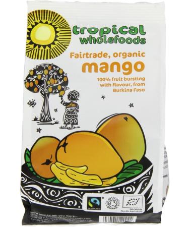 Tropical Wholefoods | Fairtrade Organic Mango | 11 x 100g - Buy Online on GoSupps.com