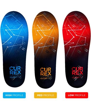 CURREX CleatPRO Insole | Men Women & Youth Dynamic Support | Best Replacement Insole for Soccer, Baseball, Football | Comfort & Super Grip | 2X-Large (Men's 13-15) Medium Arch - Buy Online on GoSupps.com