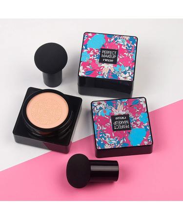 Mushroom Head Air Cushion CC Cream - Ivory White Foundation BB Cream & Moisturizing Concealer for Flawless Skin - International Shipping Available - Buy Online on GoSupps.com