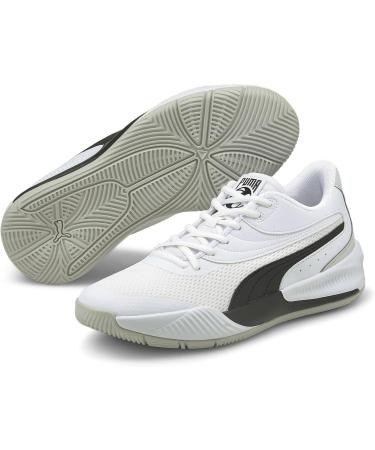 PUMA Unisex Triple Basketball Shoe - 51 EU | Puma White & Black - International Shipping Available - Buy Online on GoSupps.com