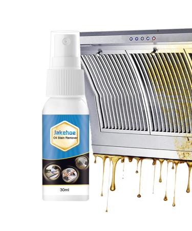 Oil Stain Remover Kitchen | 30ml Powerful Cleaning Spray For Oven Multifunctional Kitchen Tools For Hoods Grills Sinks Exhaust Fans Cabinets Ngumms