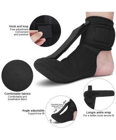 Breathable Plantar Fasciitis Night Splint Sock - Small Size Foot Support Brace - Buy Online on GoSupps.com