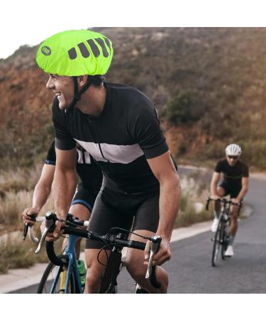 NVTRSD Bicycle Helmet Rain Protection | Windproof Breathable & Waterproof Helmet Cover | Reflective Rain Hood for All Helmets - Buy Online on GoSupps.com