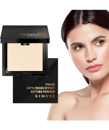 Setting Powder - Matte Pressed Setting Powder | Matte Pressed Powder High Definition Clarifying Finishing Powder Long Lasting Translucent Oil Control Face Pressed Powder Buogint #02 - Buy Online on GoSupps.com