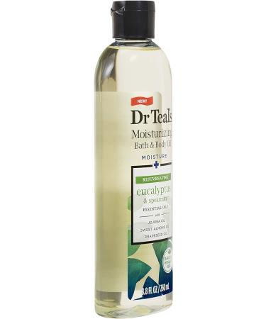 Dr. Teals Mothers Day Bath & Body Oil Gift Set - Eucalyptus & Spearmint with Pure Epsom Salt - 2 Pack 8.8oz - Hydrating Essential Oils for Stress Relief - Buy Online on GoSupps.com