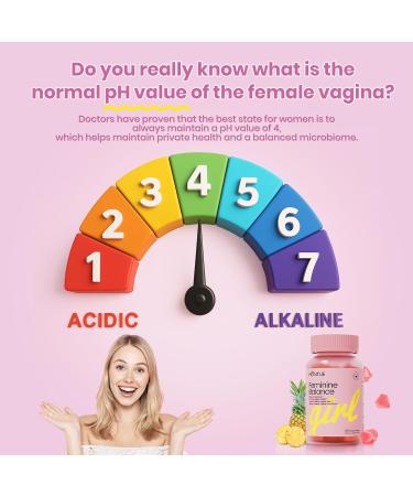 Premium Diamond Feminine Balance Gummies-pH Balance with Prebiotics & Lactobacillus Probiotic Blend&Hawaiian Pineapple Immune Support Vegan& Non-GMO (60 Gummies) 60 Count (Pack of 1) Red - Buy Online on GoSupps.com