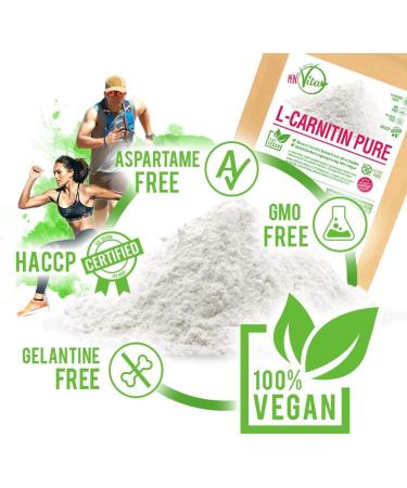 My Vita L-Carnitine PURE 330g - 100% Pure L-Carnitine Tartrate Powder | No Additives | International Shipping Available - Buy Online on GoSupps.com