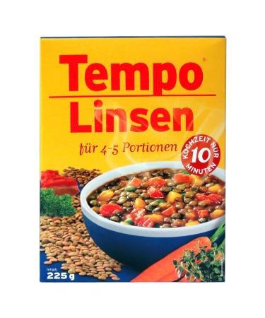 Buy Pack of 2 Tempo Lentils (450g) Quick & Easy Meal for 4-5 Portions International Shipping Available - Buy Online on GoSupps.com