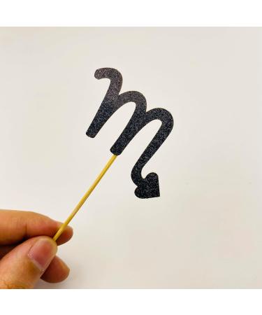 24Pcs Scorpio cake topper 12 constellation Scorpio Cupcake Topper Big Scorpio Energy/Scorpio Season Cake Decor Horoscope Astrology Birthday Party Supplies - Buy Online on GoSupps.com