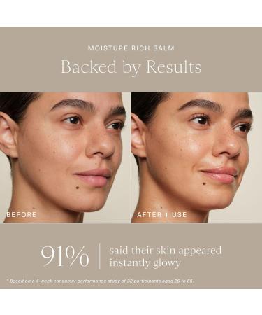 Oak Essentials Moisture Rich Balm | Nourishing Face Balm with Sea Buckthorn & Borage Seed Oil to Help Support Collagen and Deep Hydration 1.4 Oz 1.41 Ounce (Pack of 1) Multicolor - Buy Online on GoSupps.com