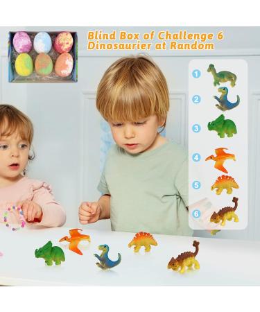 Bandbombs 6PC Bath Bomb Gift Set - Surprise Toys for Kids & Women | Fun Foam Bath Balls with Dinosaur Theme | Perfect Birthday Gift - Buy Online on GoSupps.com