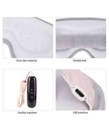 Buy Heated Eye Flaps & Massage Eye Mask | USB Warm Eye Compress for Dry Eyes & Dark Circles - Perfect for Eye Care - Buy Online on GoSupps.com