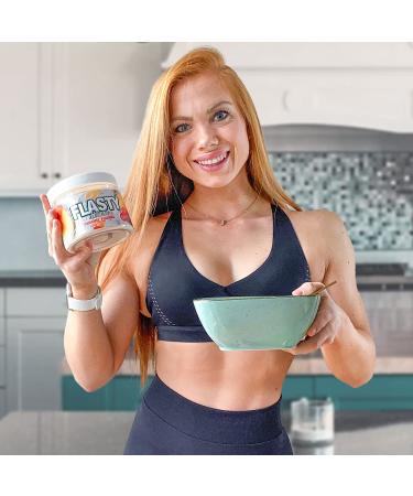 Flasty Deluxe Caramel Pudding Powder - Low-Calorie Flavor with Real Caramel Chunks | 250g - Buy Online on GoSupps.com