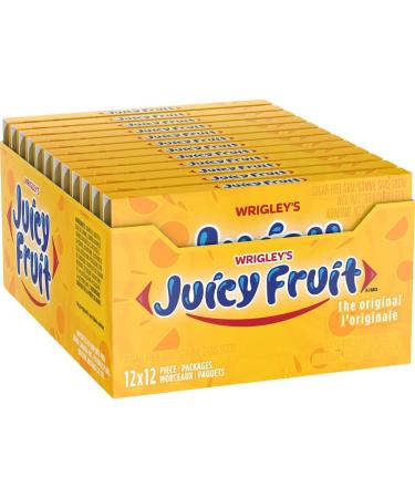 Juicy Fruit Sugar-Free Gum The Original 12 Count The Original 1 count (Pack of 12) - Buy Online on GoSupps.com