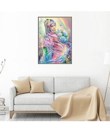 DIY 5D Diamond Painting Kit - SSZZoo Full Drill Fairy Embroidery Cross Stitch | Home Wall Art Decor Rhinestone Painting Kit - Buy Online on GoSupps.com