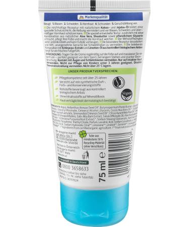 Alverde Natural Cosmetics Foot Cream 5in1 - Pack of 2 (150 ml) | Best Natural Foot Care for Soft Feet - Buy Online on GoSupps.com