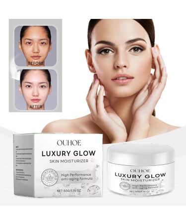  Orgrul Luxury Glow Anti-Aging Face Cream with Hyaluronic Acid Collagen and Vitamin E Anti-Wrinkle Cream for All Types - Buy Online on GoSupps.com