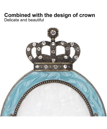 MAMJENNI Nail palette for mixing nail polish gel makeup cream resin material durable smooth texture easy to clean crown design stand (Antique Bronze) - Buy Online on GoSupps.com