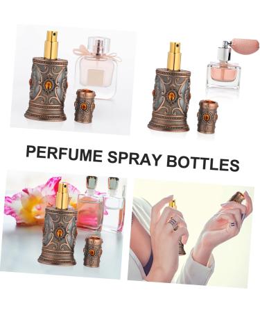 FOMIYES Perfume Bottle Portable Perfume Sprayer Essential Oil Container Empty Fragrance Bottle Makeup Travel Containers Terrarium Empty Spray Bottle Glass Composite Material Man Ornaments - Buy Online on GoSupps.com