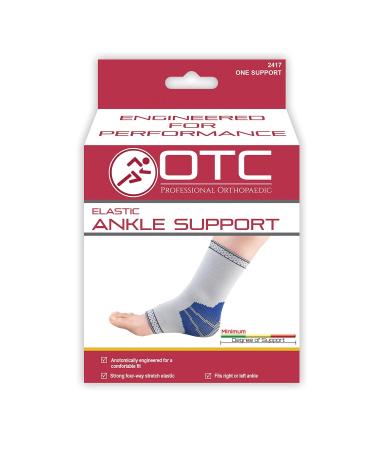 Shop OTC Elastic Ankle Support Sleeve - X-Large Compression Brace for Ankle & Foot Pain Relief - International Shipping Available - Buy Online on GoSupps.com