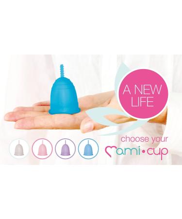 Menstrual Cup MamiCup Soft - Flexible Reusable Medical Silicone (Size M) for Comfortable Periods | Eco-Friendly & Pain-Free Solution - Buy Online on GoSupps.com