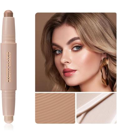 Contour Stick Makeup | Blendable Creamy Bronzer - Waterproof Face Concealer Pen Bronzer Stick Face Makeup Stick for Girls Women Troonz - Buy Online on GoSupps.com