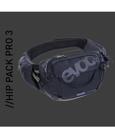 Buy EVOC HIP Pack 3 & Hip Pack Pro 3 - Ideal for Bike Tours | 3L Capacity Airflow System Bottle Holder - International Shipping Available - Buy Online on GoSupps.com