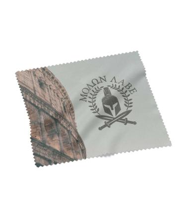 Urban Backwoods Spartan Motto Microfiber Cloth Glasses Cleaning Cloth