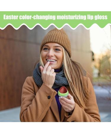  G n rique Color Changing Lip Cream Moisturizing Lip Balm 5.5g Long Lasting Hydration Nourishing Formula Easter Egg Shape for Easter Stuffer Dating Business Trip Camping Picnic - Buy Online on GoSupps.com