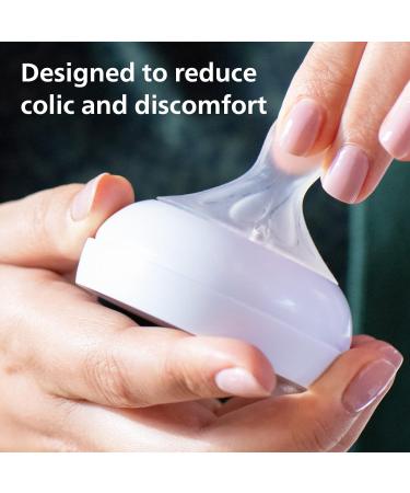 Philips Avent Natural Response Baby Bottle - 125ml | BPA Free | Newborns and Up | 0+ Months | Model SCY900/01 - Buy Online on GoSupps.com